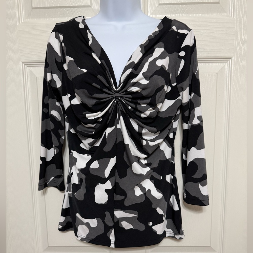 Worthington Small Camo Top